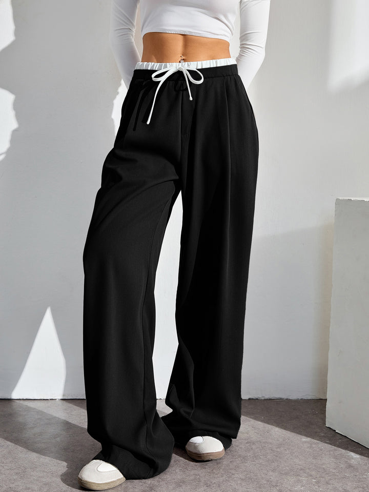 Pantaloni SHEIN, negru