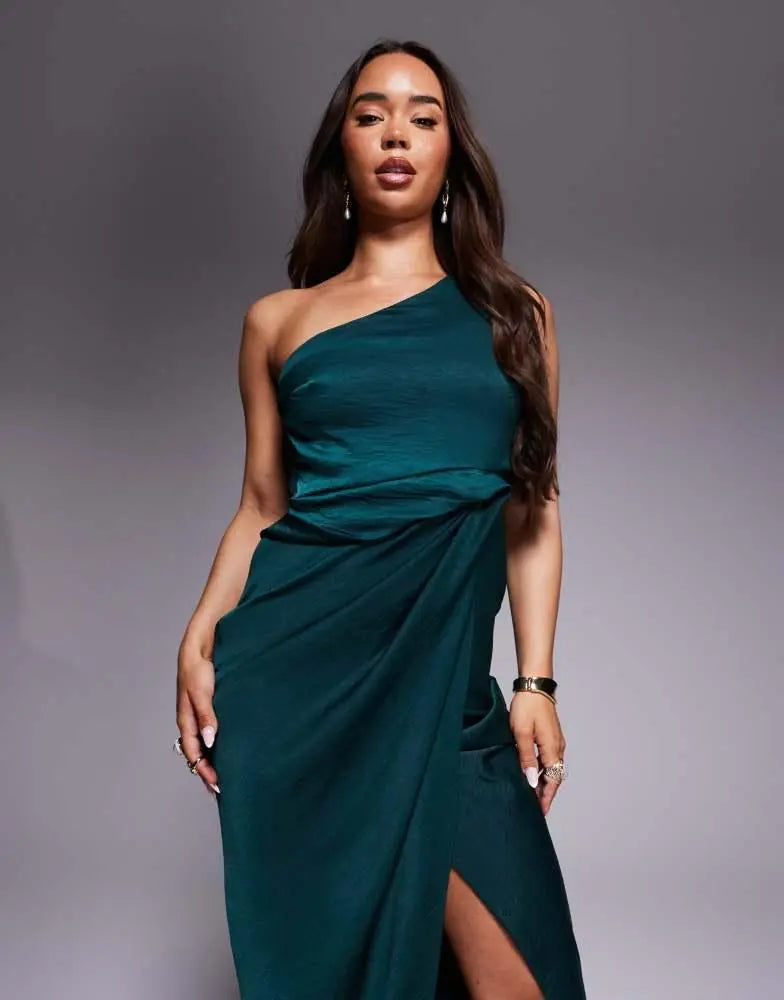 Rochie maxi ASOS, verde