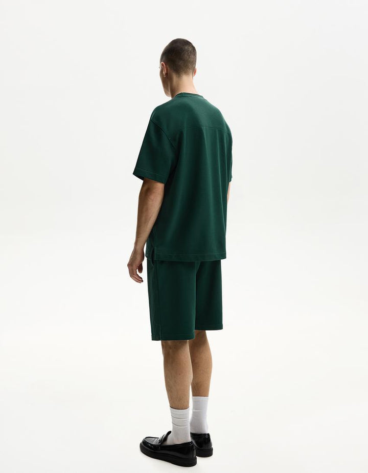 Póló BERSHKA, zöld