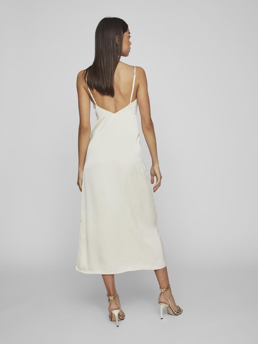Rochie midi VILA, bej