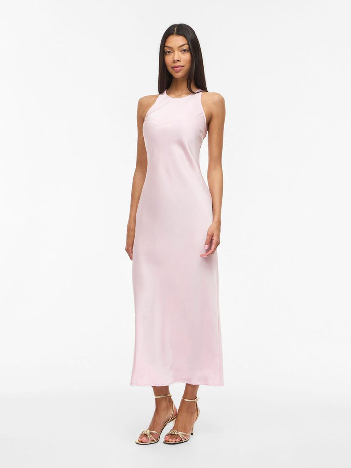 Rochie midi VILA, roz