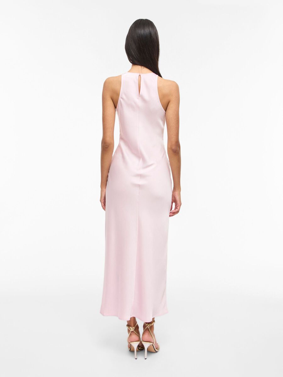 Rochie midi VILA, roz