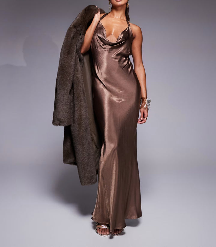 ASOS Maxi ruha, barna