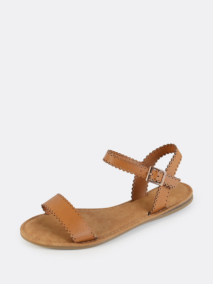 Sandale SHEIN, maro