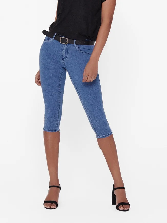 Jeans 3/4 CSAK, kék