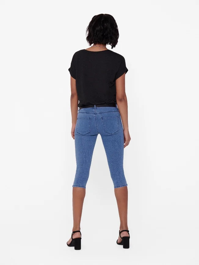 Jeans 3/4 CSAK, kék