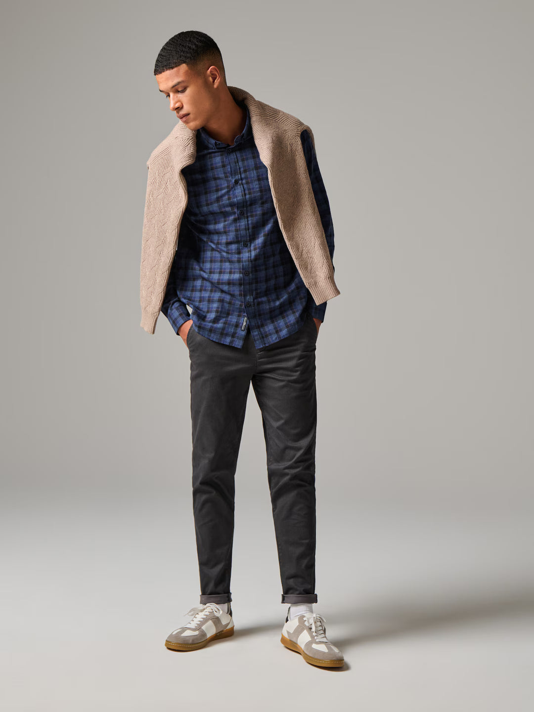 Pantaloni SINSAY, bleumarin