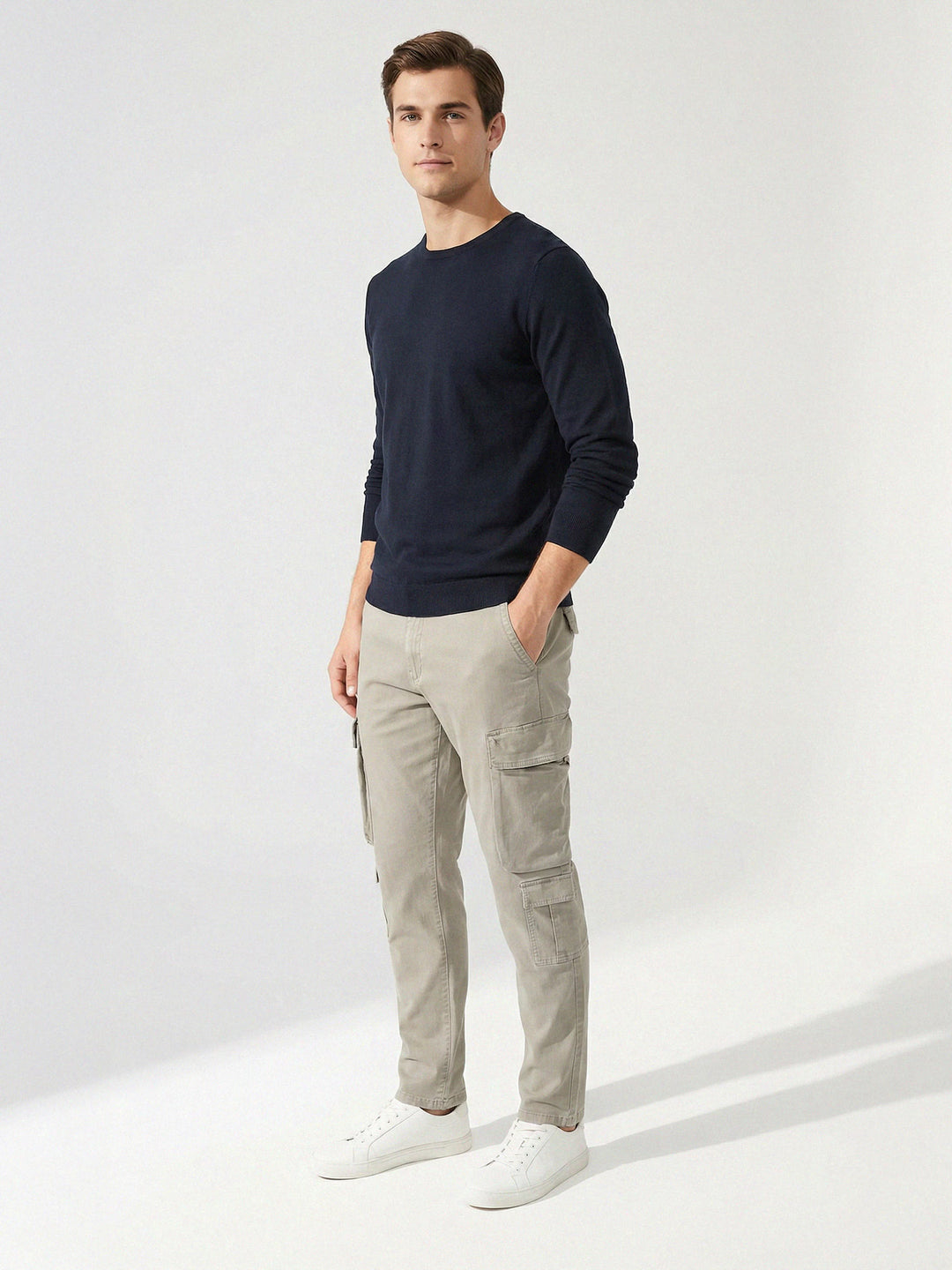 Pantaloni SINSAY, gri