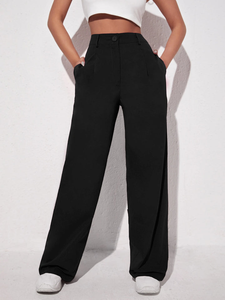 Pantaloni SHEIN, negru