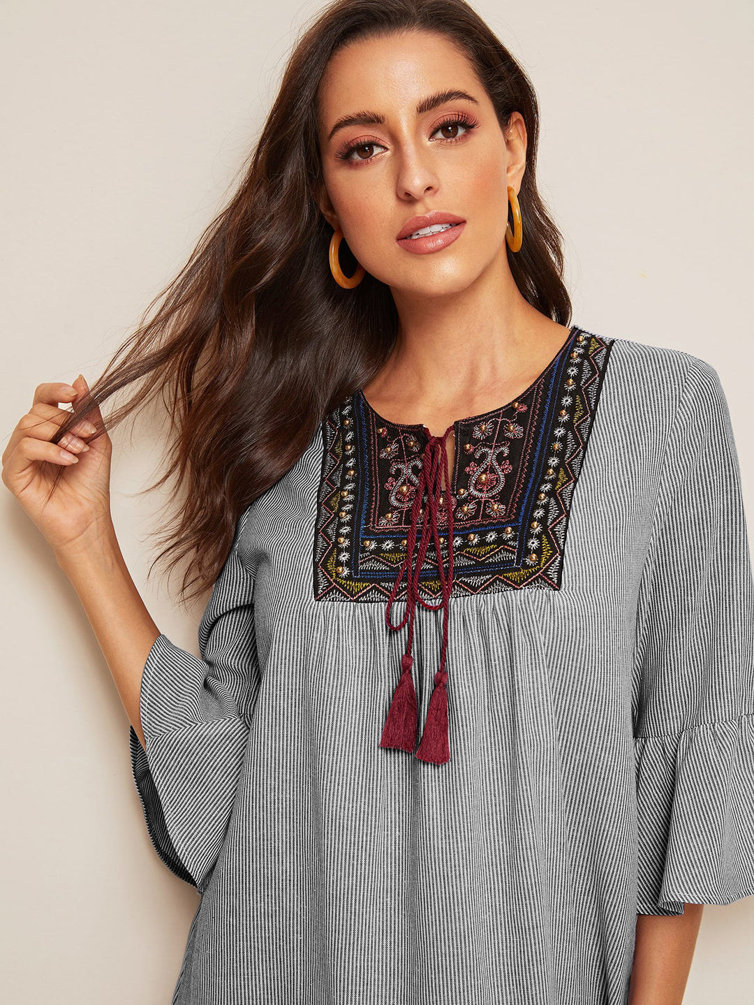 Rochie maxi SHEIN, gri