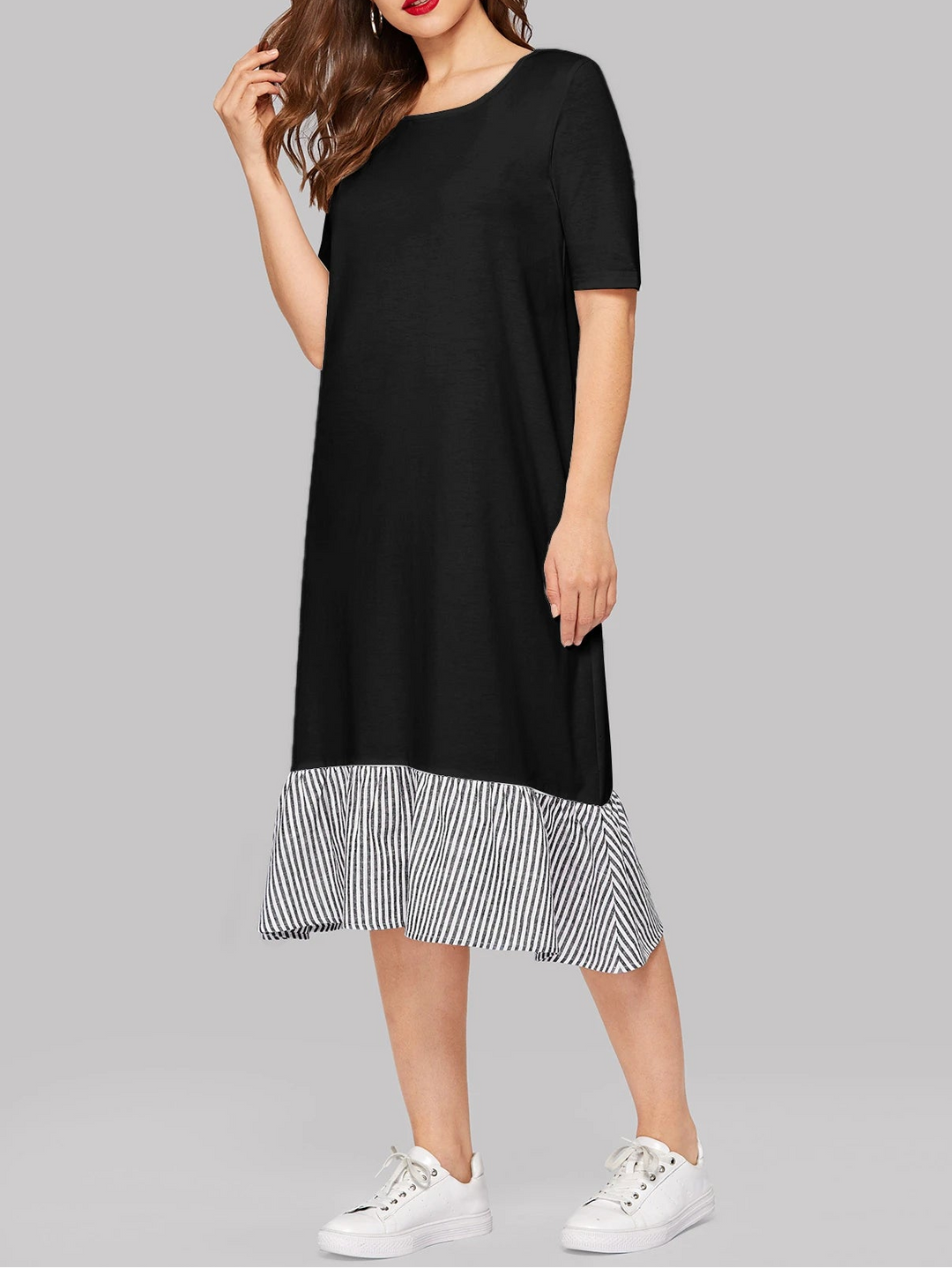 Rochie midi SHEIN, negru