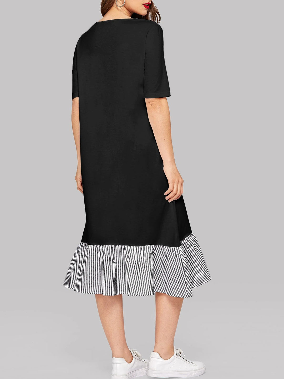 Rochie midi SHEIN, negru