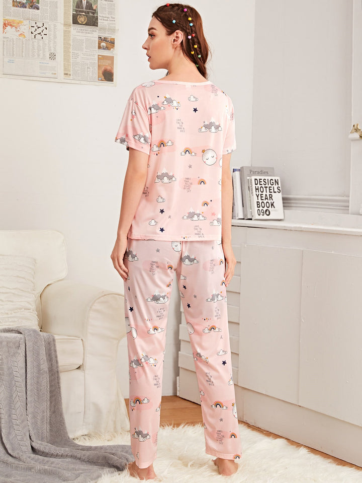 Pijama SHEIN, roz