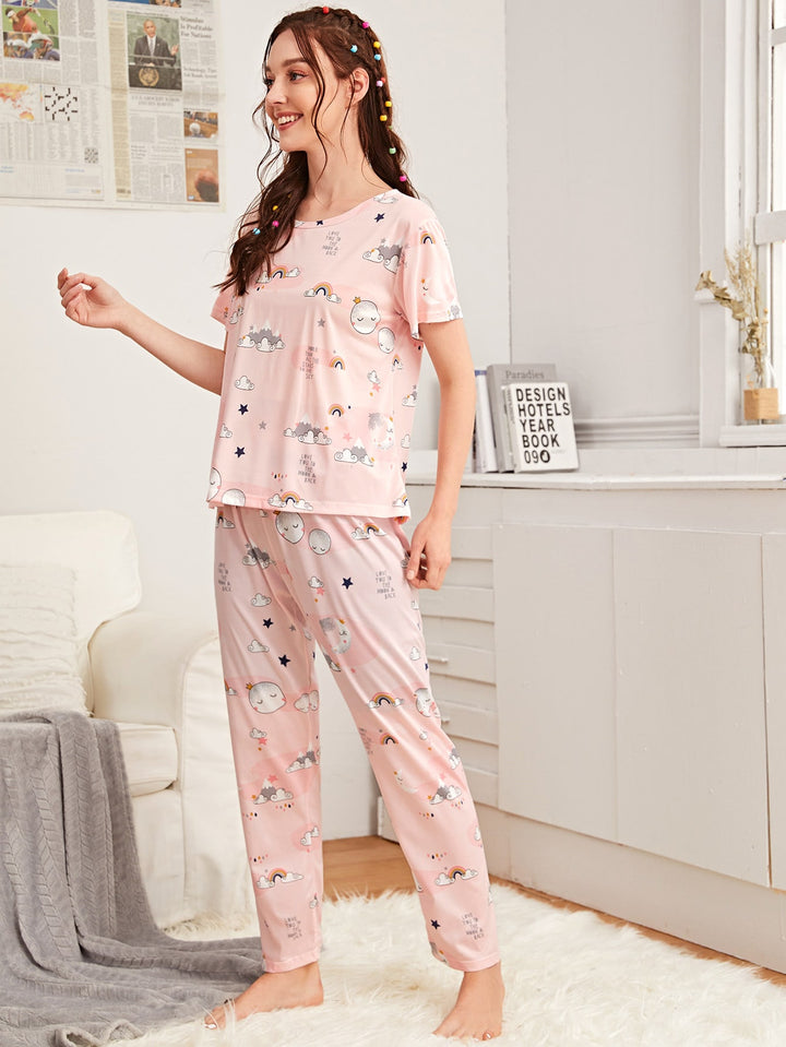 Pijama SHEIN, roz