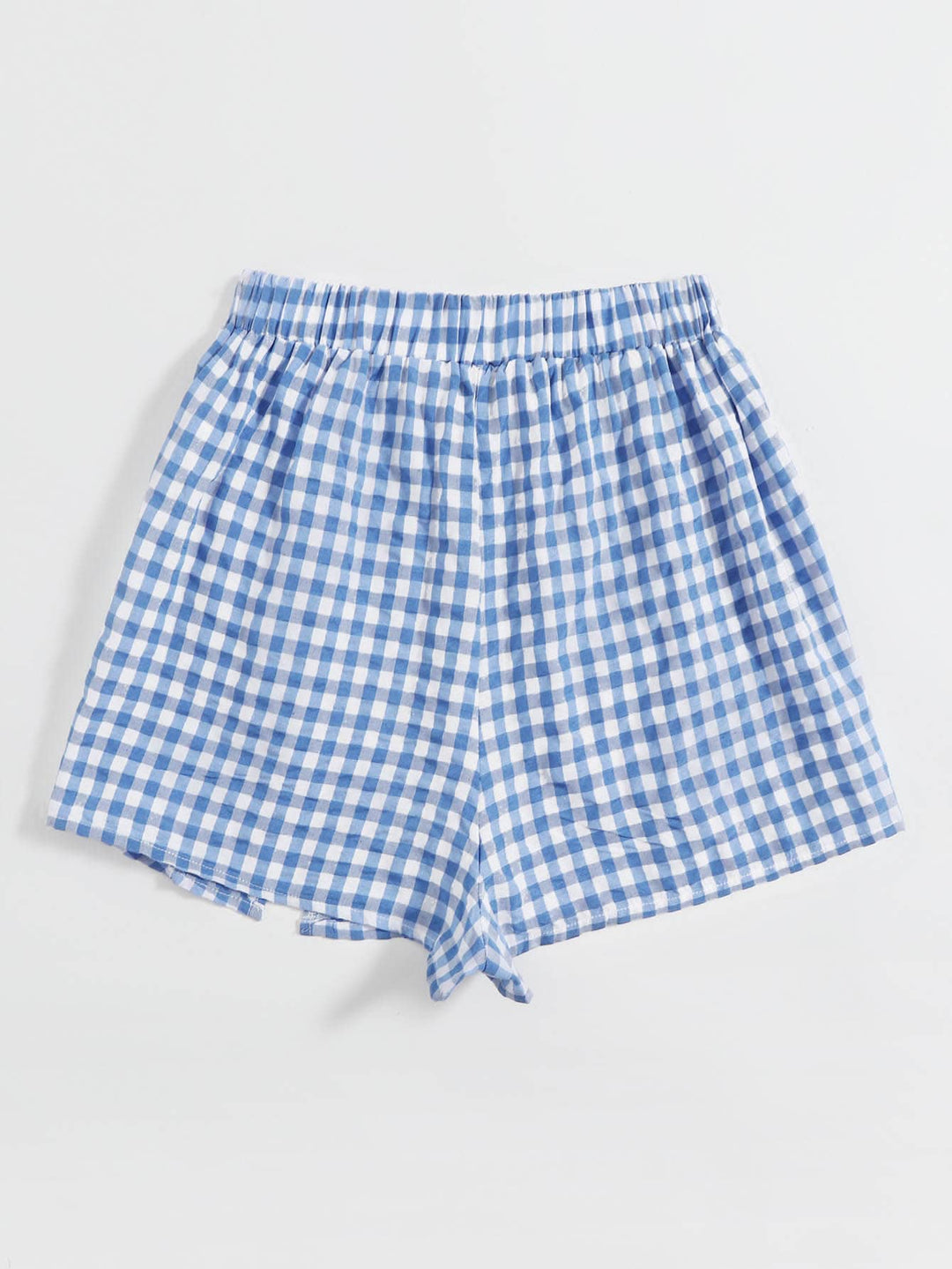 Pantaloni scurți SHEIN, albastru