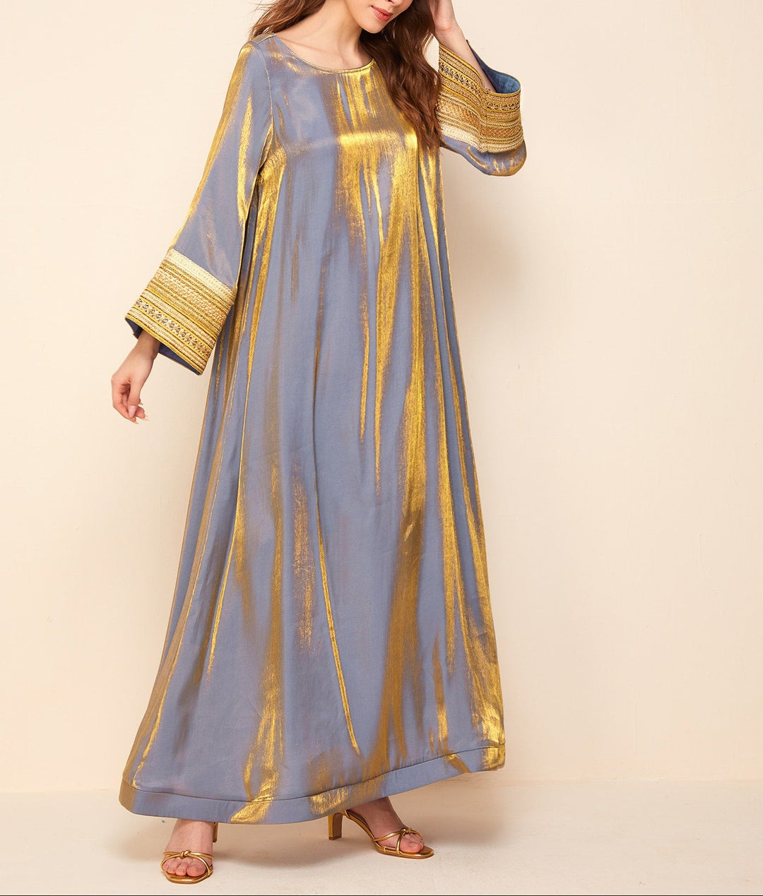 Rochie maxi SHEIN, mix culori