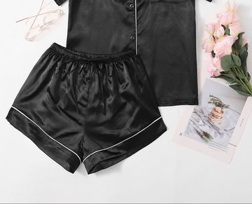 Pantaloni de pijama SHEN, negru