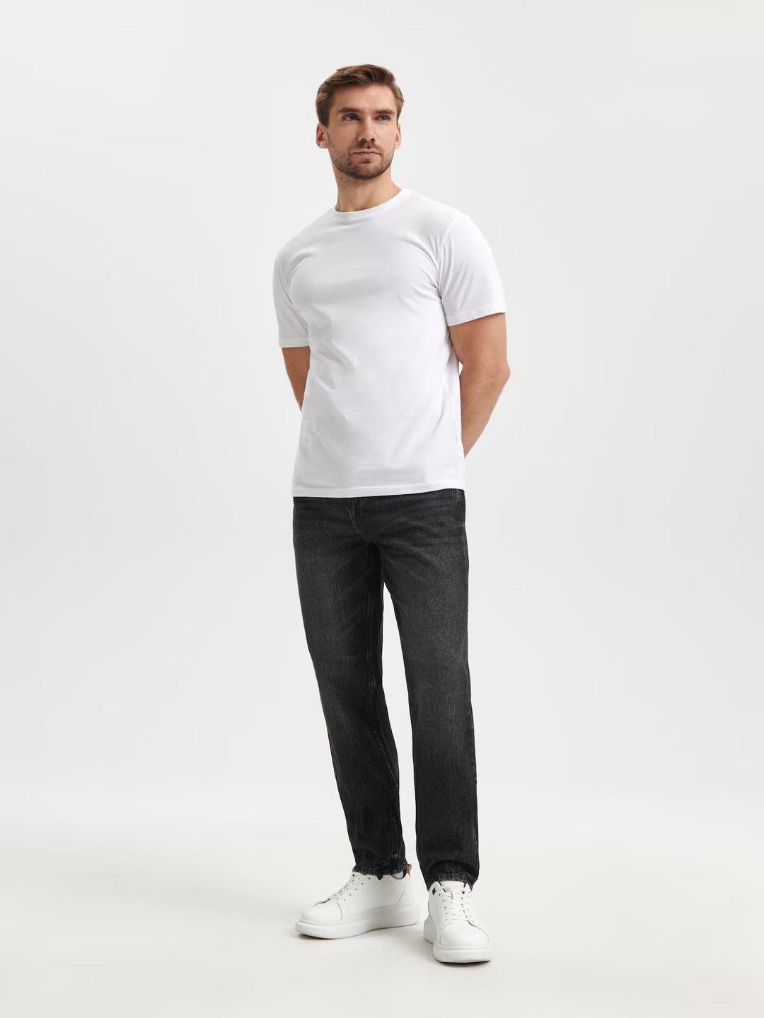 Jeans SINSAY, negru