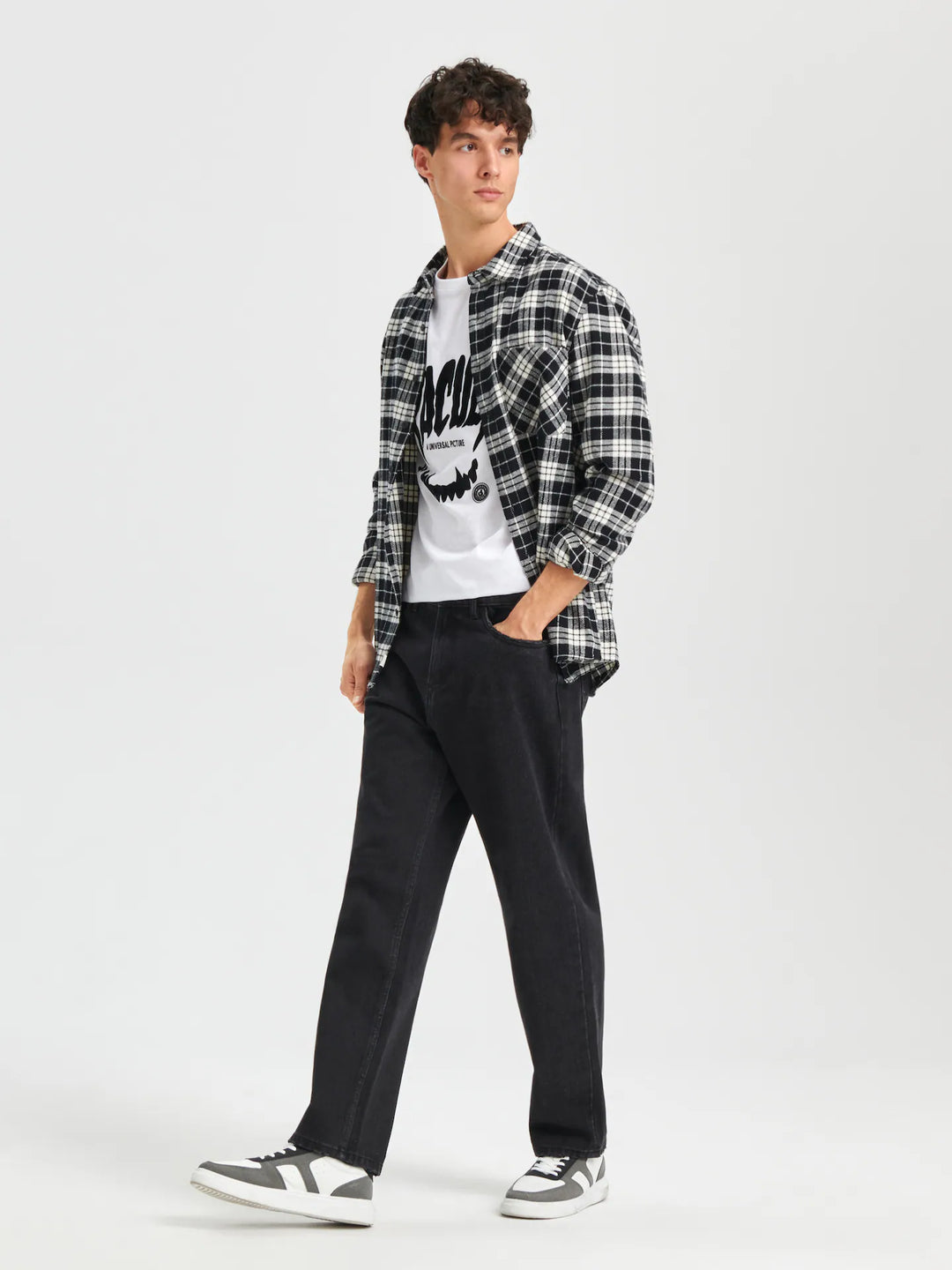 Jeans SINSAY, negru