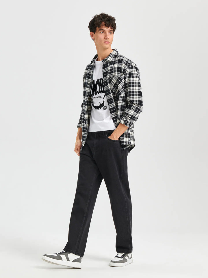 Jeans SINSAY, negru