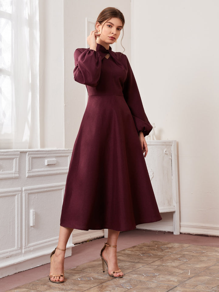 Rochie maxi SHEIN, vișiniu