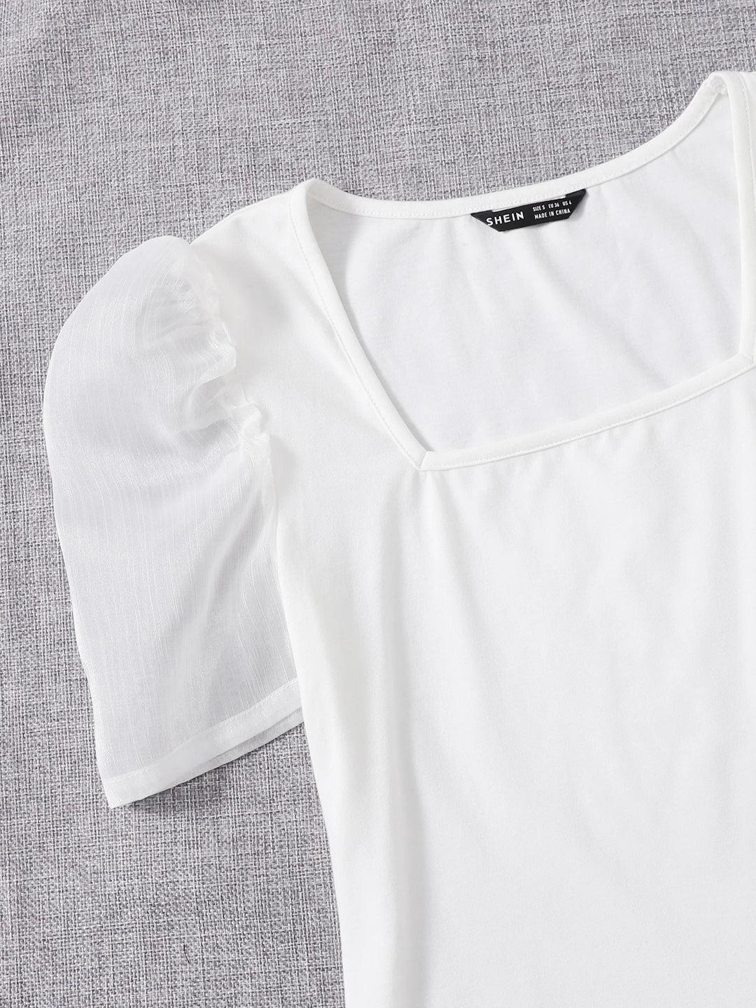 Tricou SHEIN, alb