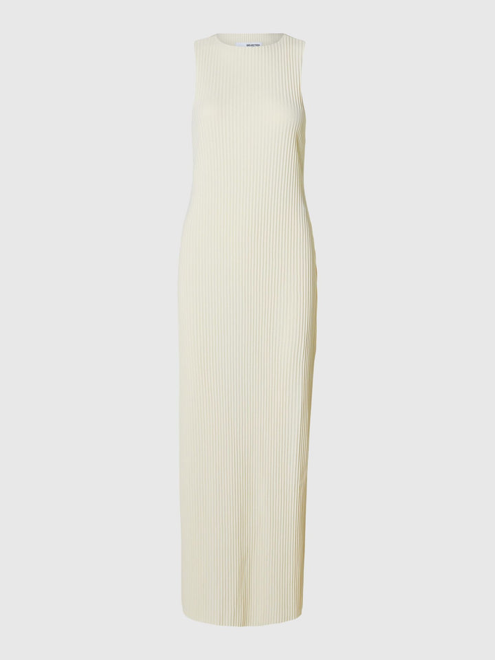 SELECTED maxi ruha, krém