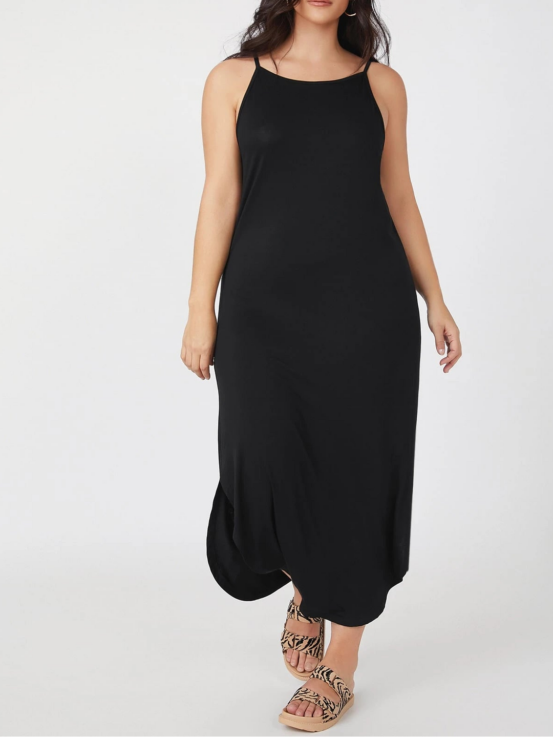 Rochie midi SHEIN, negru