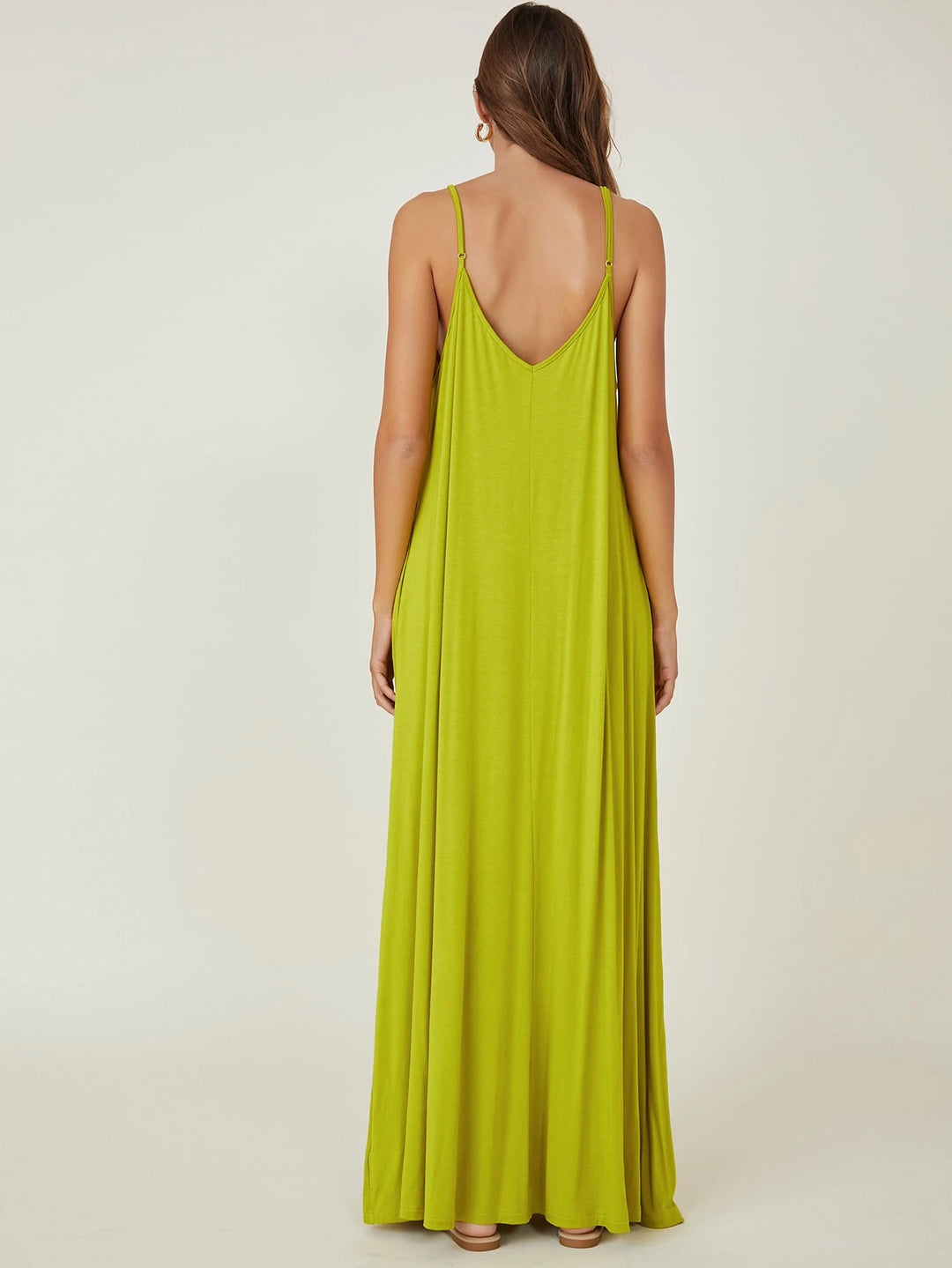 Rochie maxi SHEIN, verde