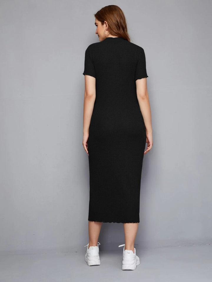 Rochie midi SHEIN, negru