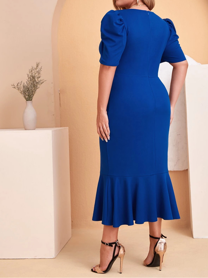 Rochie midi SHEIN, albastru