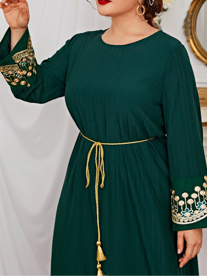 Rochie maxi SHEIN, verde
