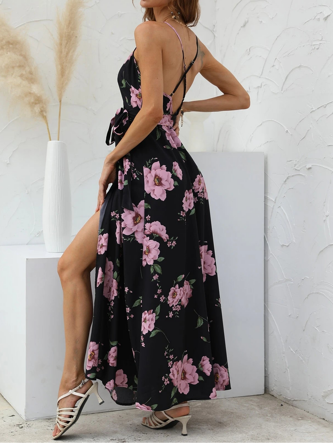 Rochie maxi SHEIN, negru