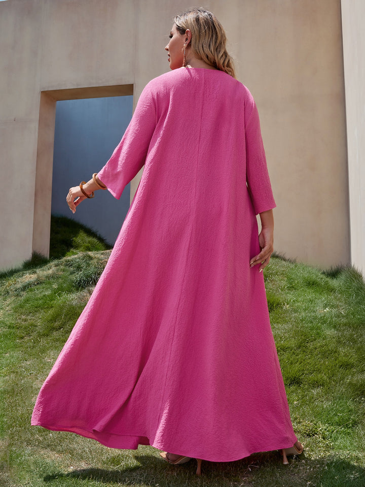 Rochie maxi SHEIN, roz