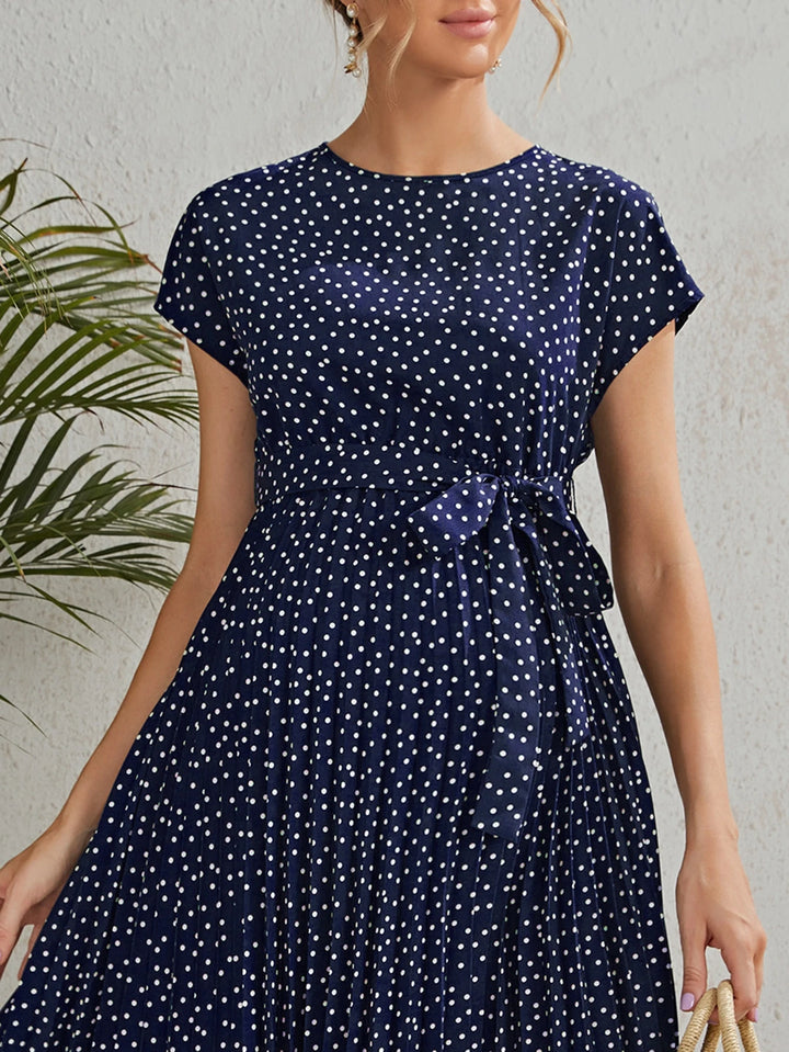 SHEIN midi ruha, kék