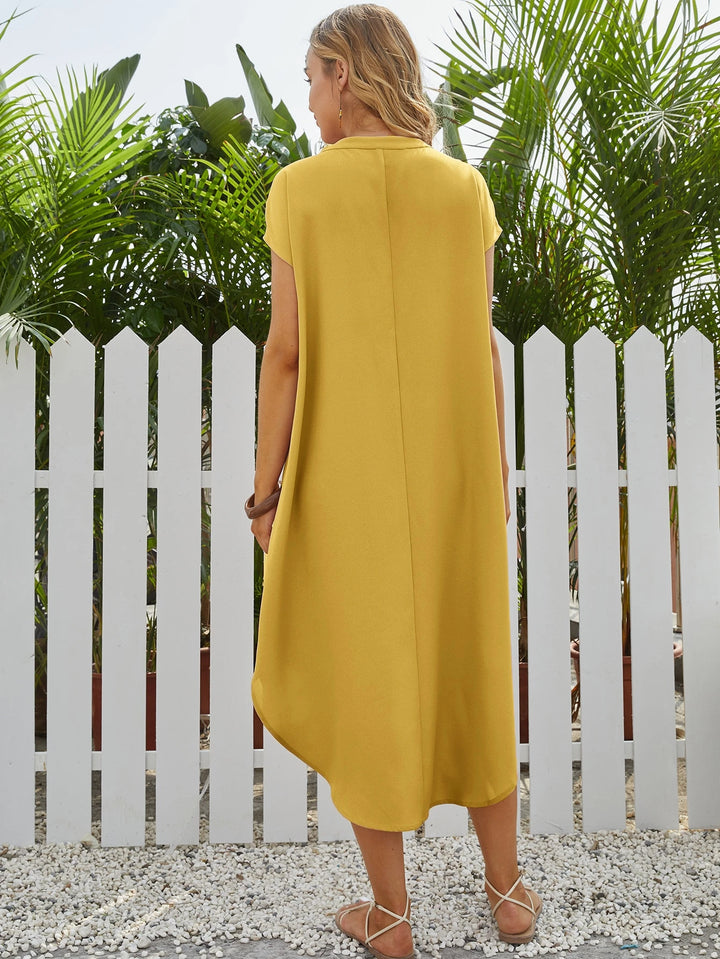Rochie midi SHEIN, galben