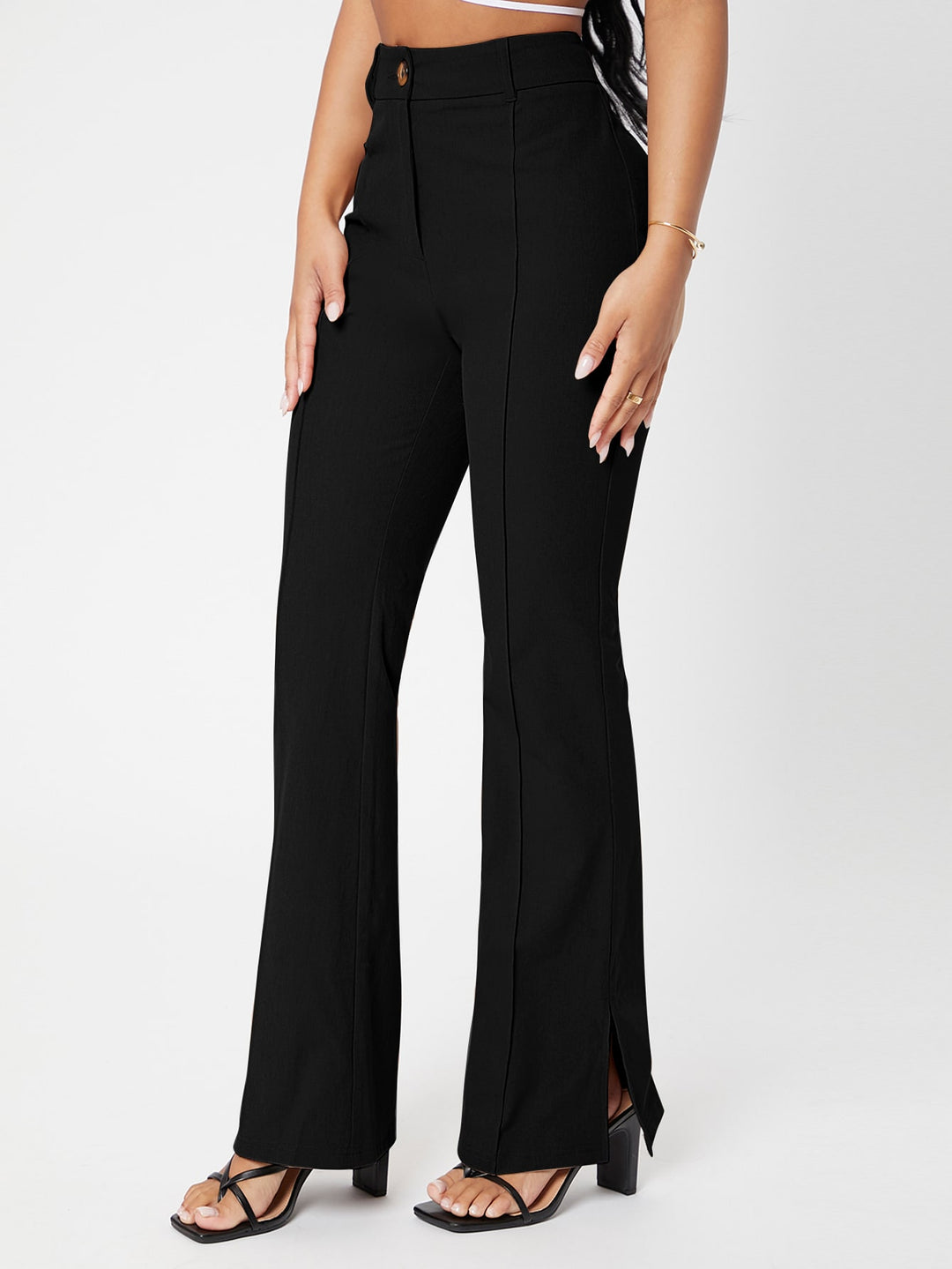 Pantaloni SHEIN, negru