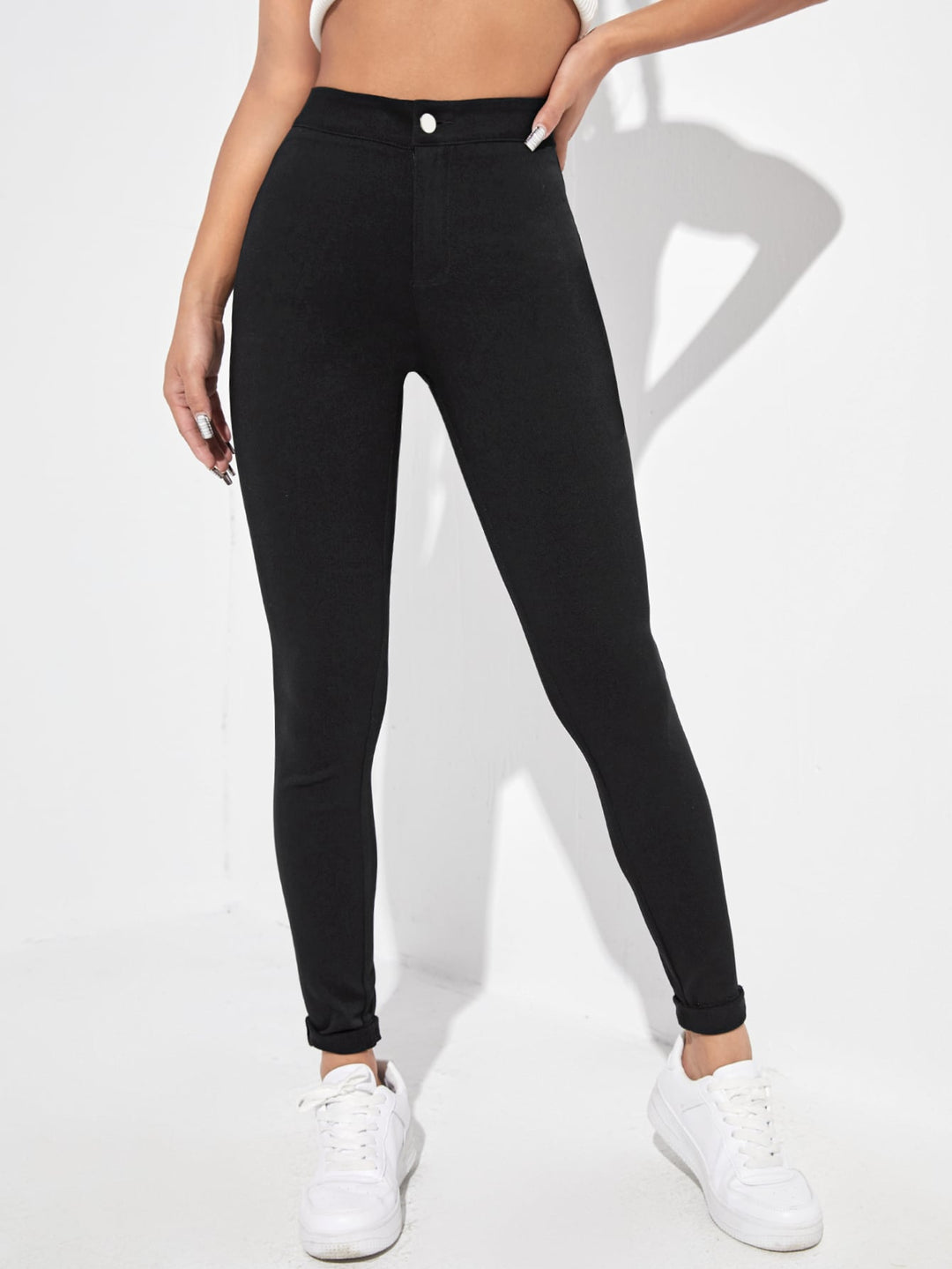 Pantaloni SHEIN, negru