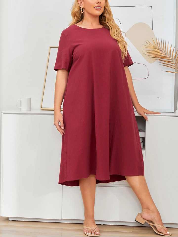 Rochie maxi SHEIN, vișiniu