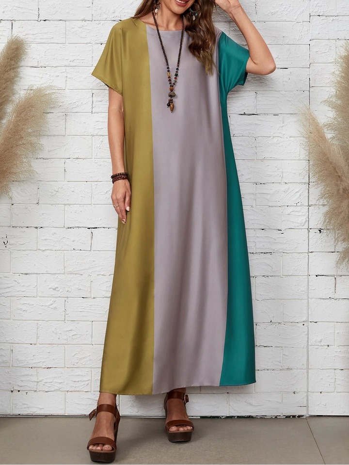 SHEIN maxi ruha, mix színek