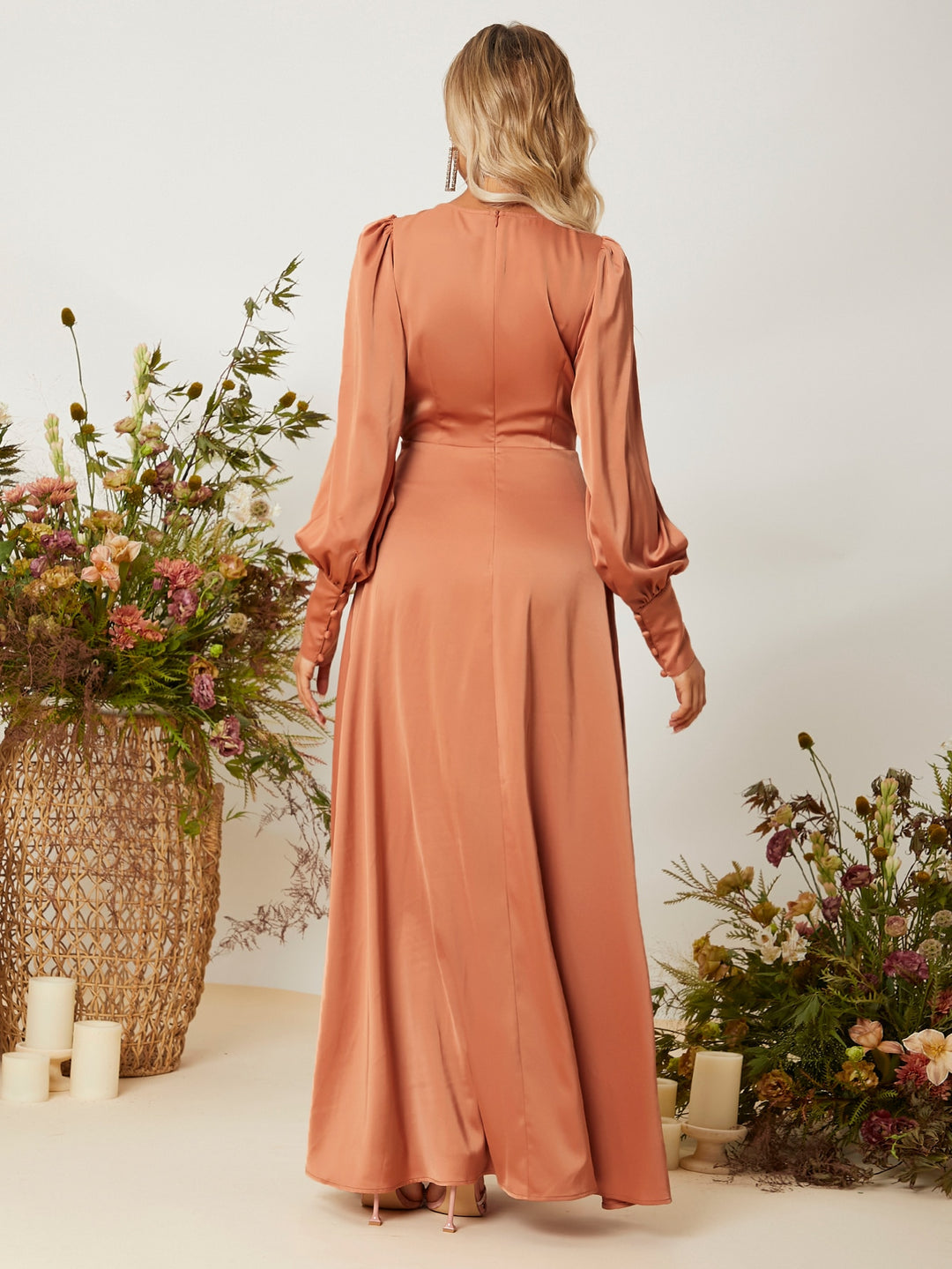 Rochie SHEIN, portocaliu