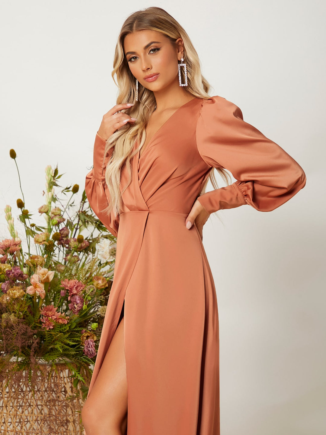 Rochie SHEIN, portocaliu