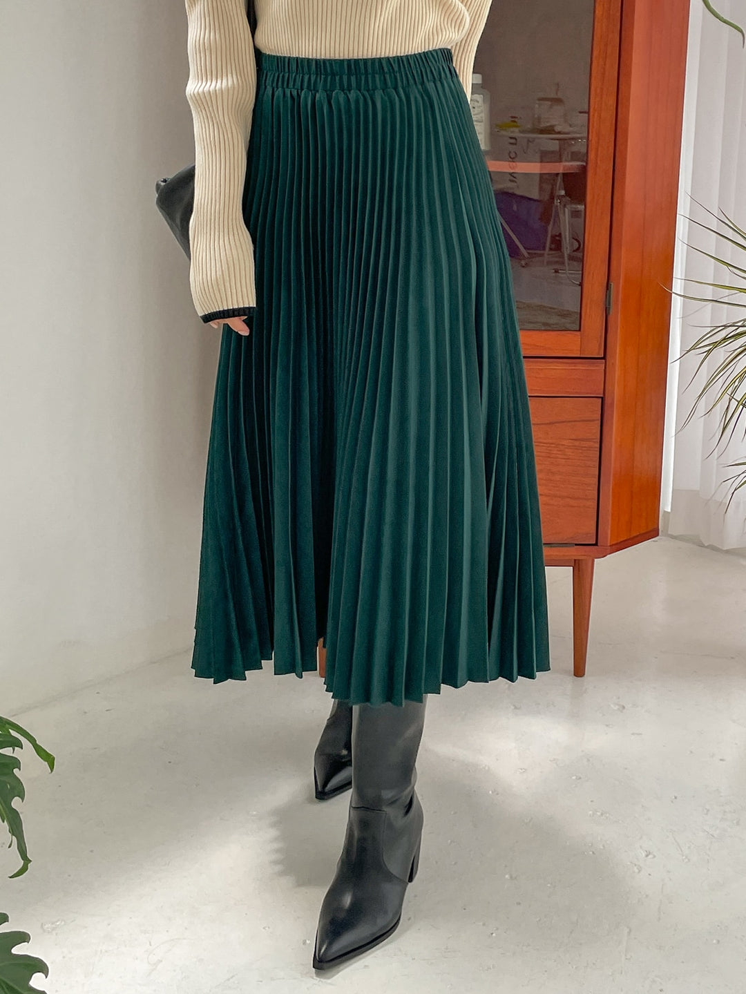 Fustă SHEIN, verde