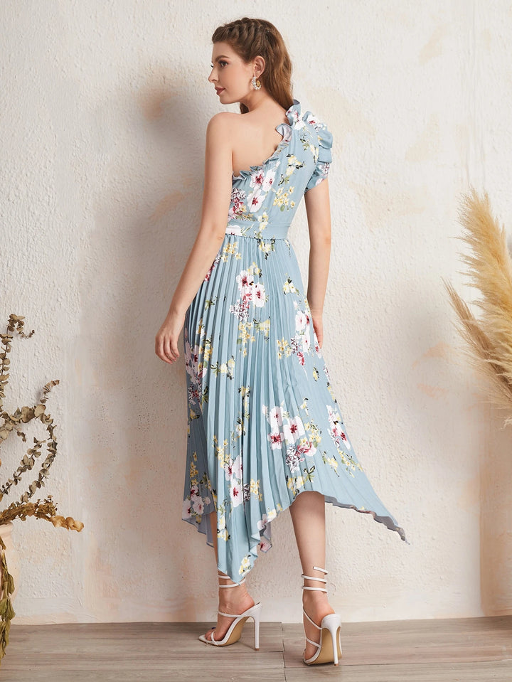 Rochie midi SHEIN, albastru