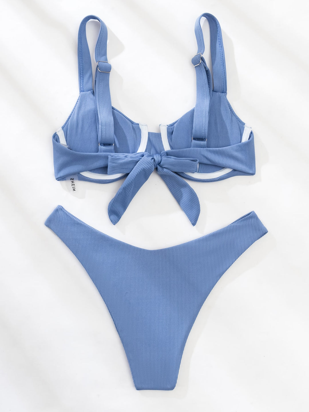 Set bikini SHEIN, albastru