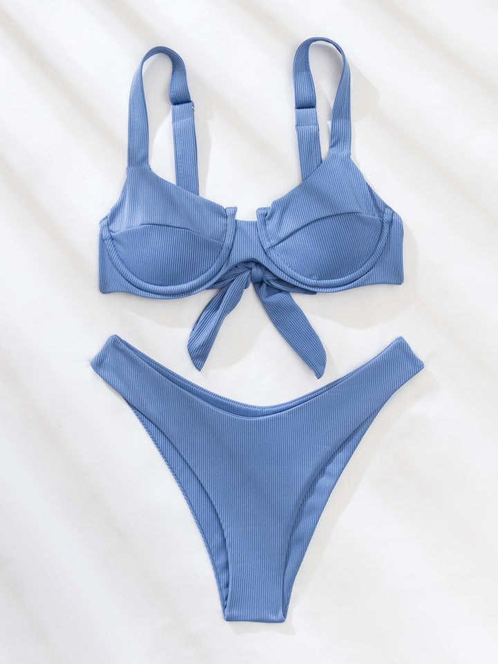 Set bikini SHEIN, albastru