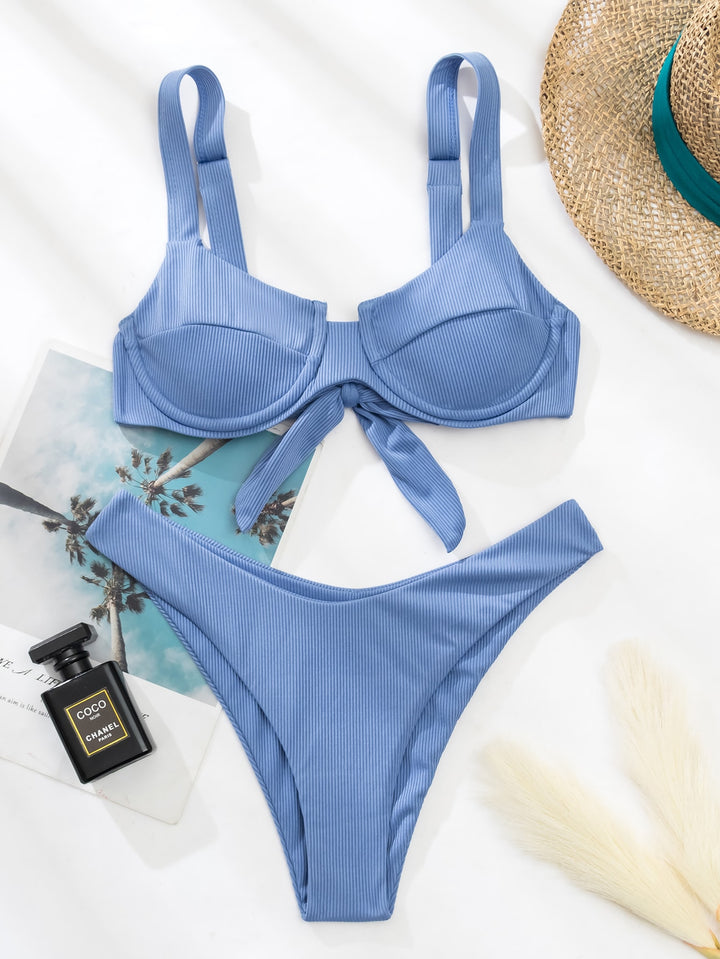 Set bikini SHEIN, albastru