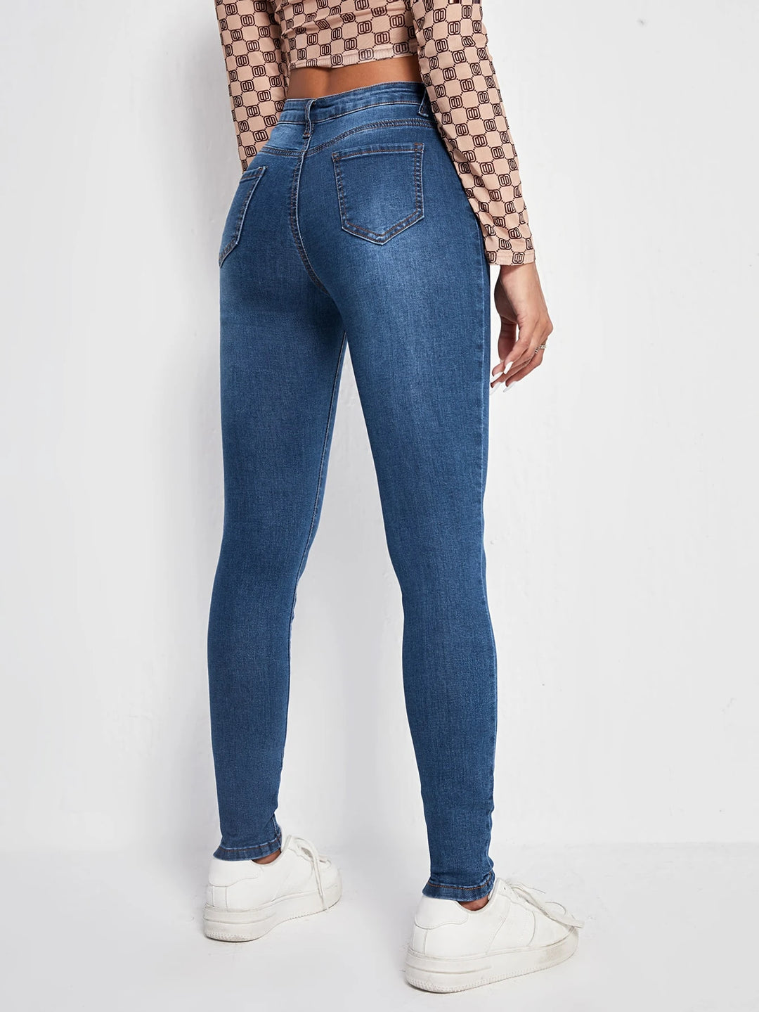 Jeans SHEIN, albastru