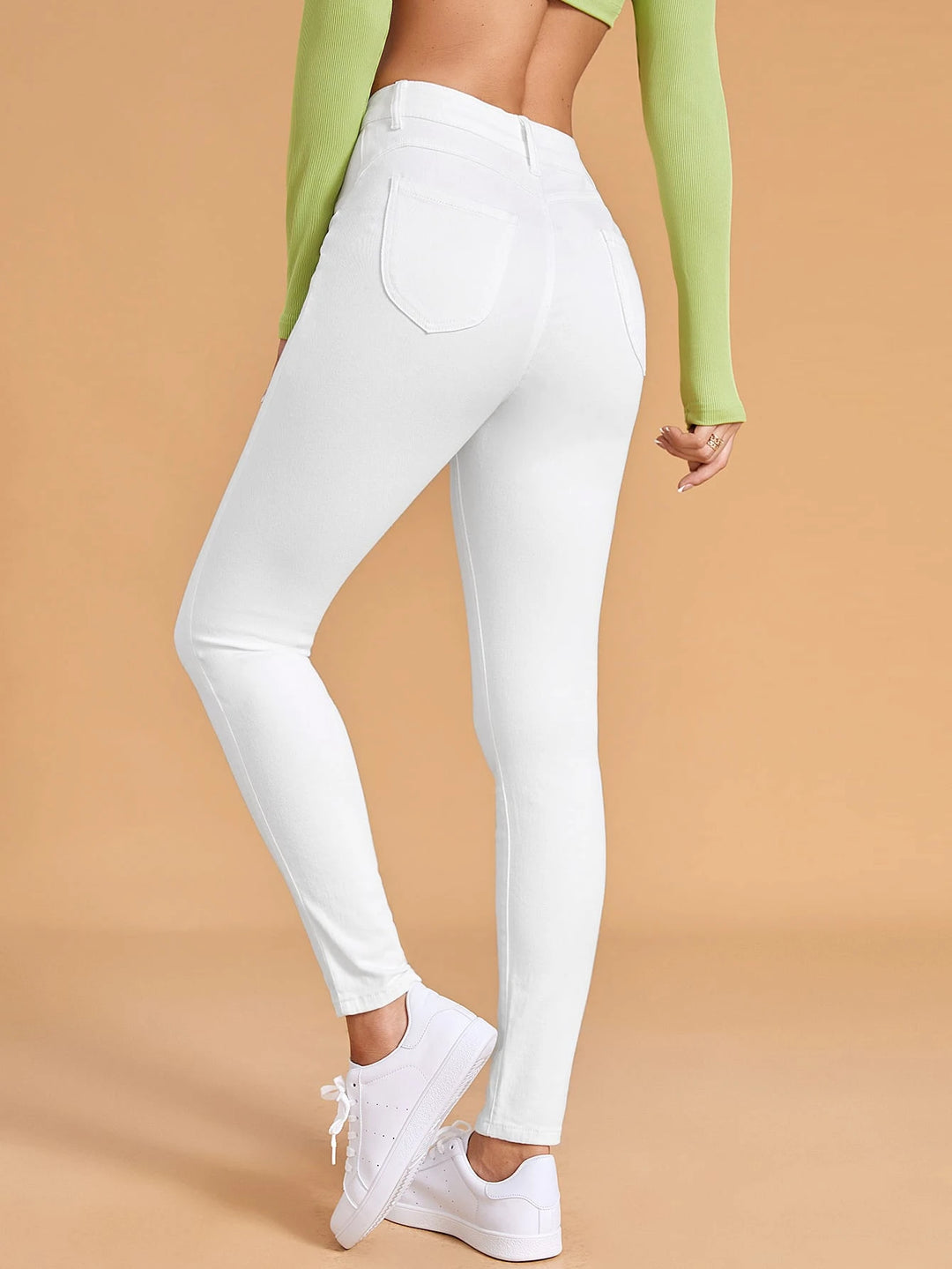 Jeans SHEIN, alb