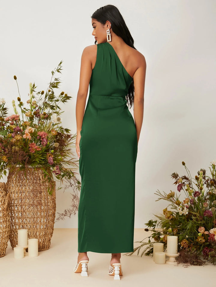 Rochie maxi SHEIN, verde